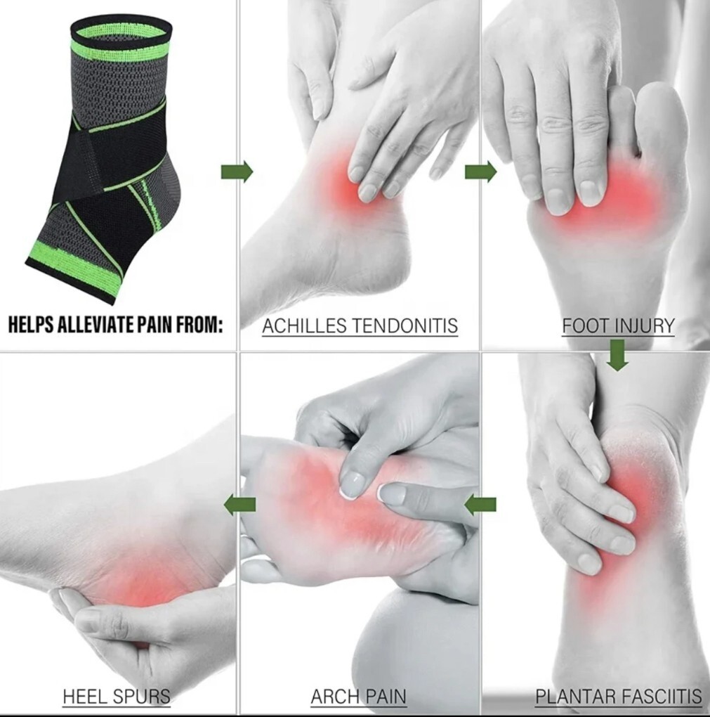 Tobillera Deportiva, protector y Soporte para Proteger el Tobillo y Pie