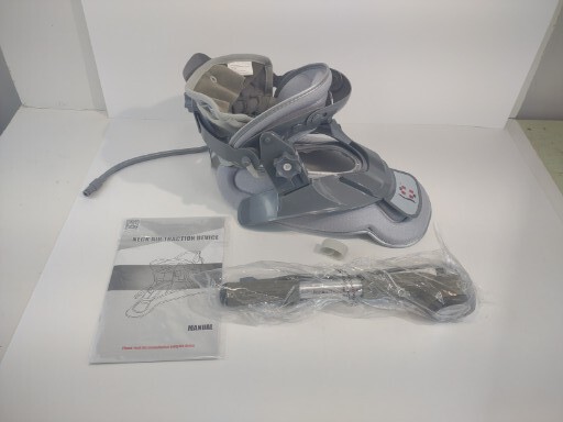 Neck Traction Device Cervical Traction Device For Neck Pain Relief W/ Hand Pump