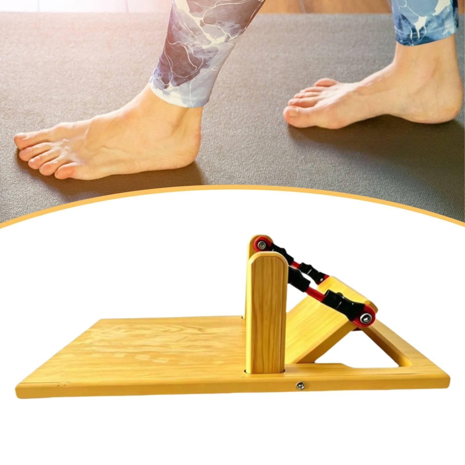 Foot Arch Support Stability Corrector Durable Wood Exercise Trainer for Strength