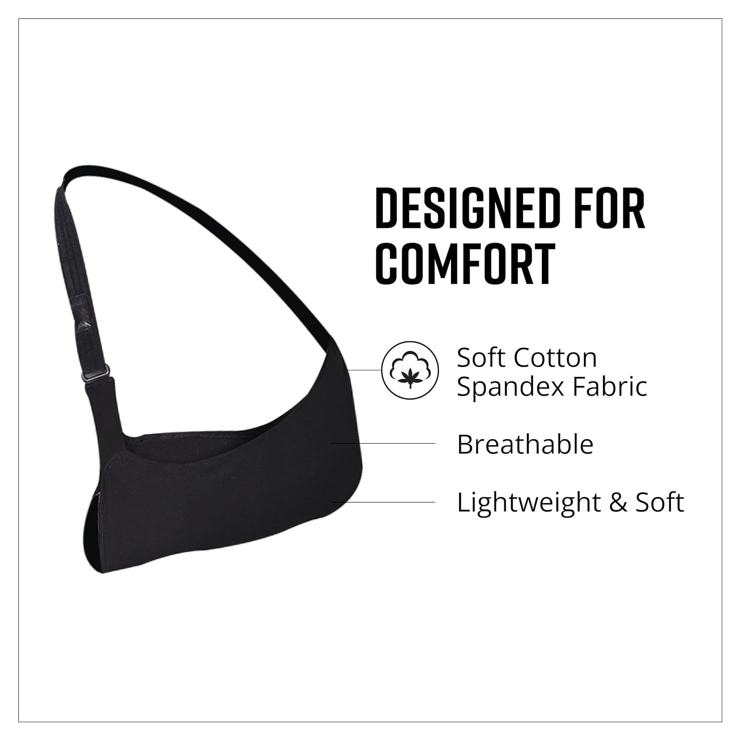 Brownmed Adjustable Arm Sling – Pain Relief for Shoulder & Elbow – Child Size