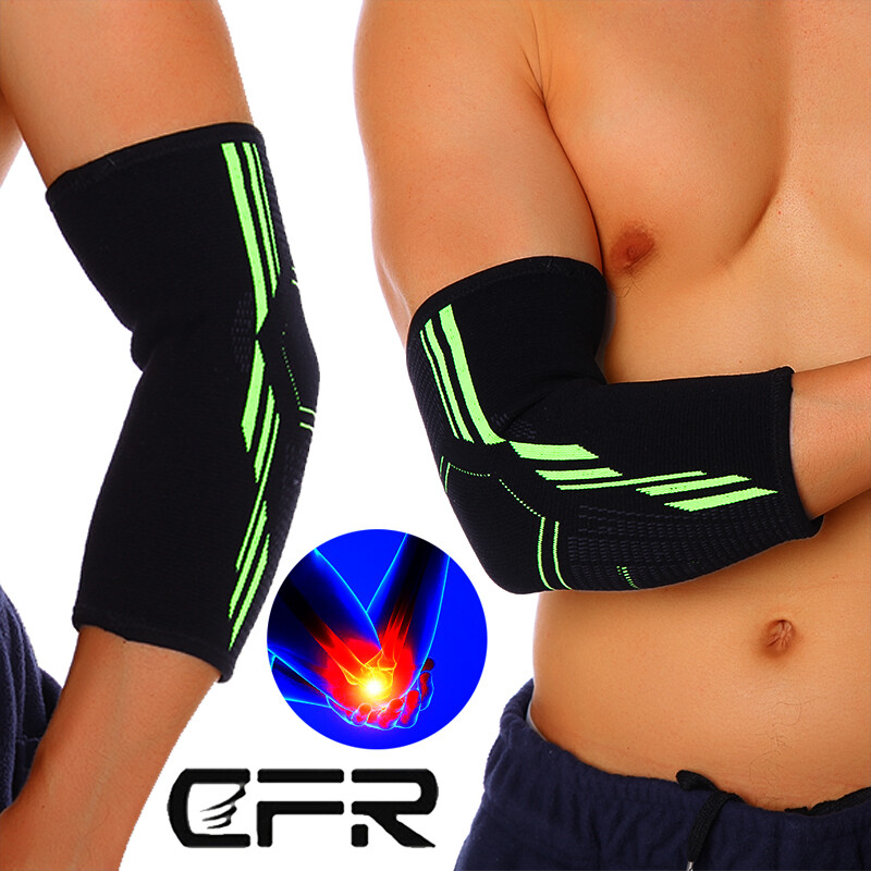Arm Compression Elbow Sleeve Brace Wrap Support Arthritis Tendonitis Pain Relief