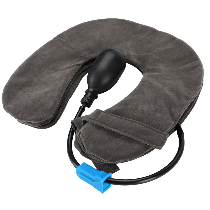 Cervical Neck Traction Inflatable Collar Brace Support Pain Relief Stretcher