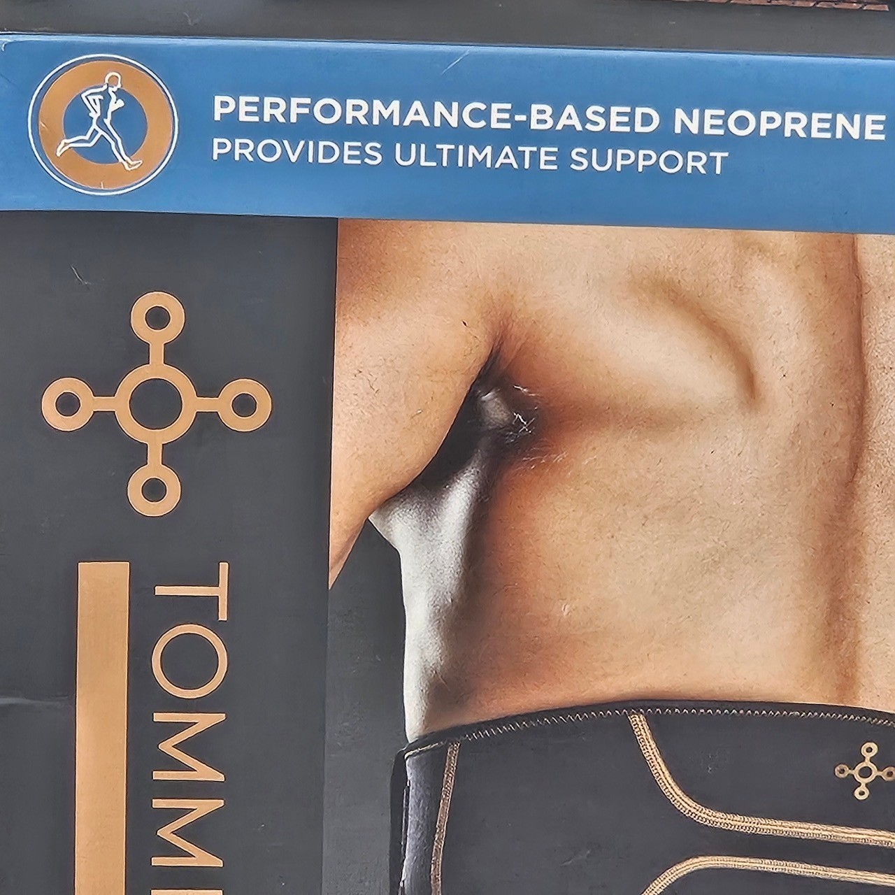 Tommie Copper Sport Support Back Wrap Small Medium Copper Infused Anti Odor