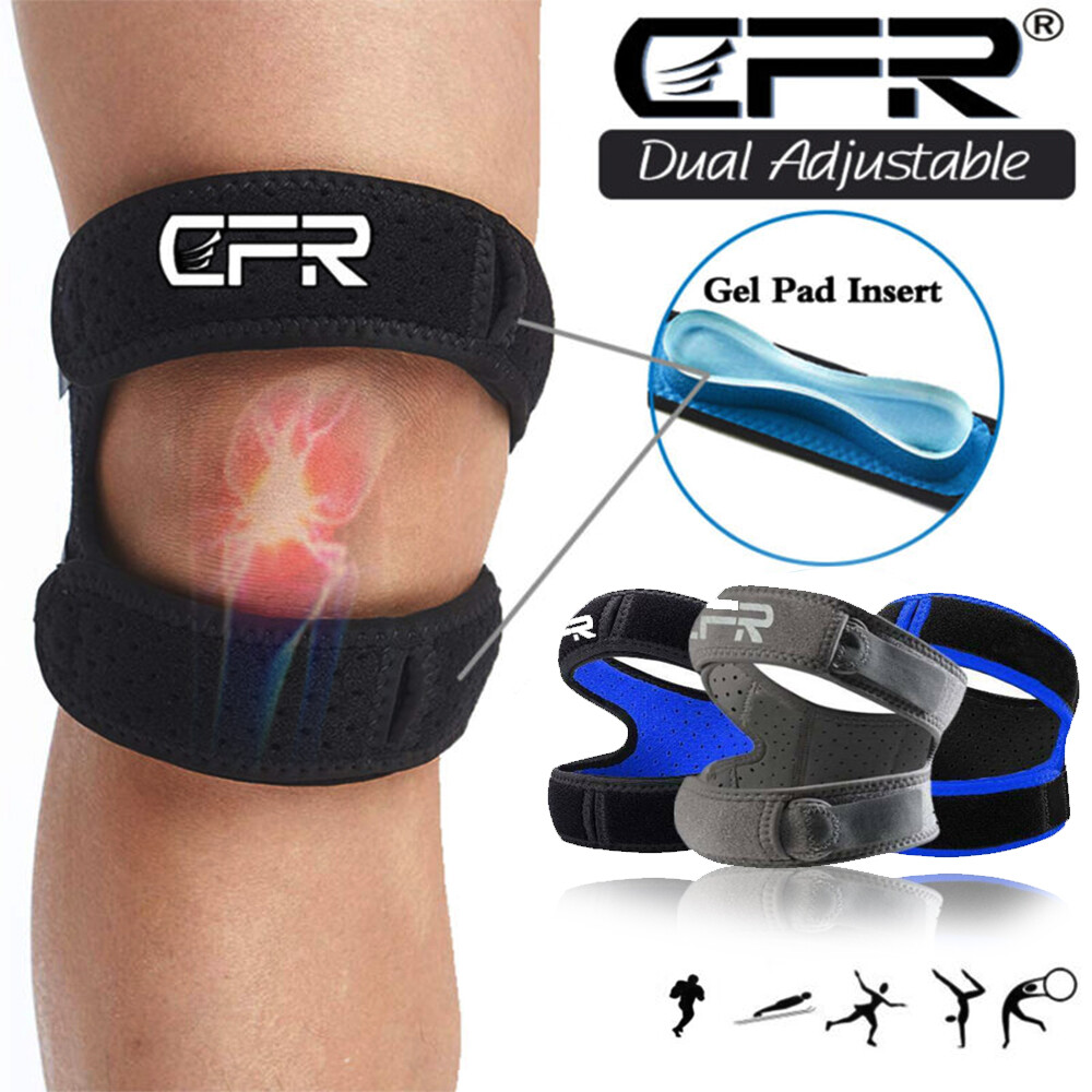 Knee Support Patella Stabilizer Strap Band Tendon Brace Joint Pain Sports Gym L6
