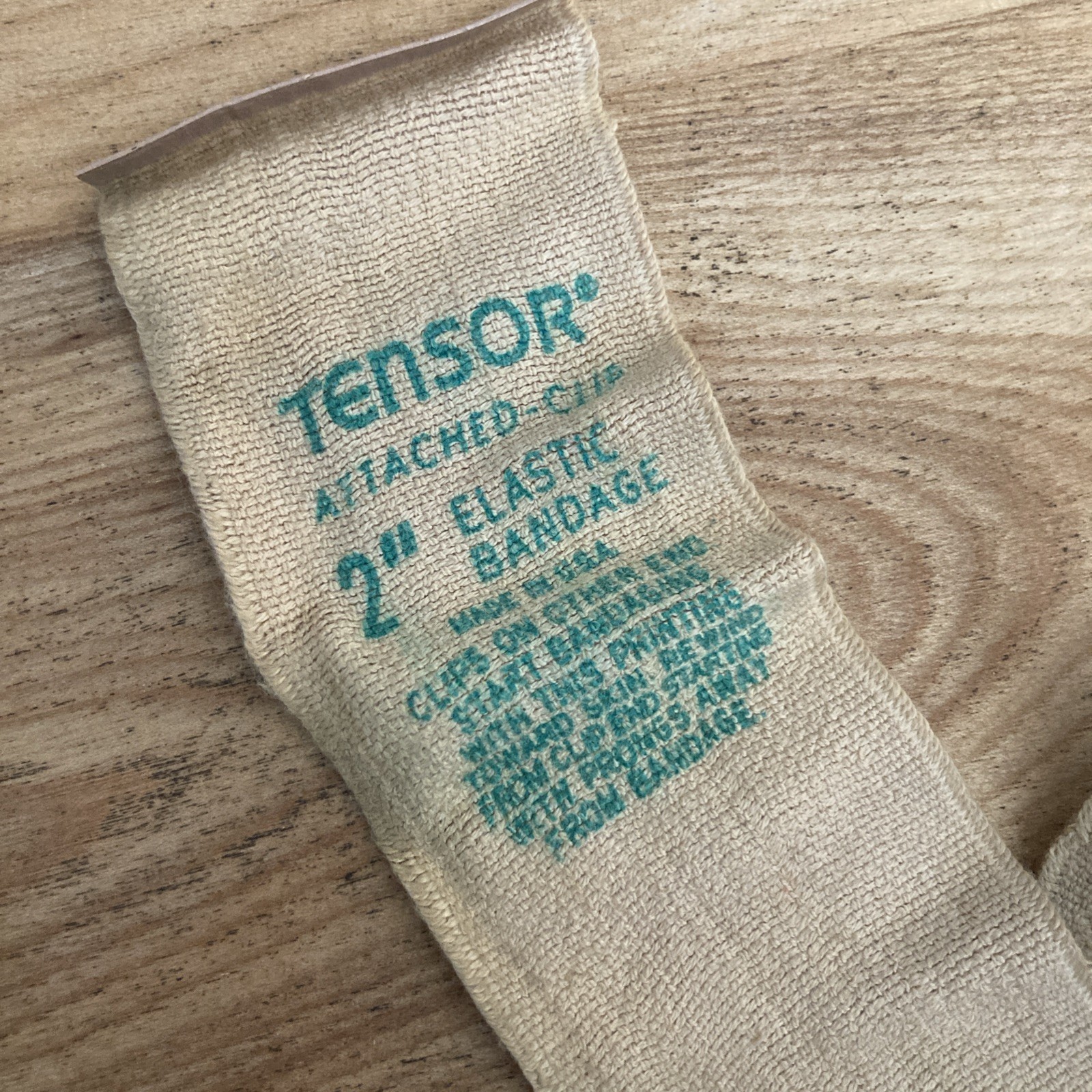 Vintage Kendall Tensor Attached Clip 2” Elastic Bandage with Box USA made
