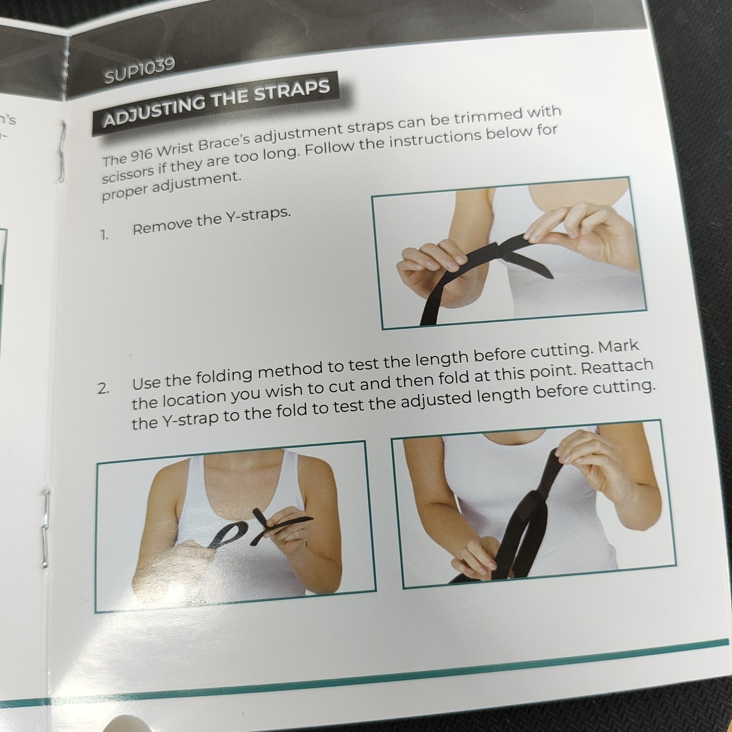CORETECH 916 Left/Right Universal Wrist Brace/Splint – Black New Open Box