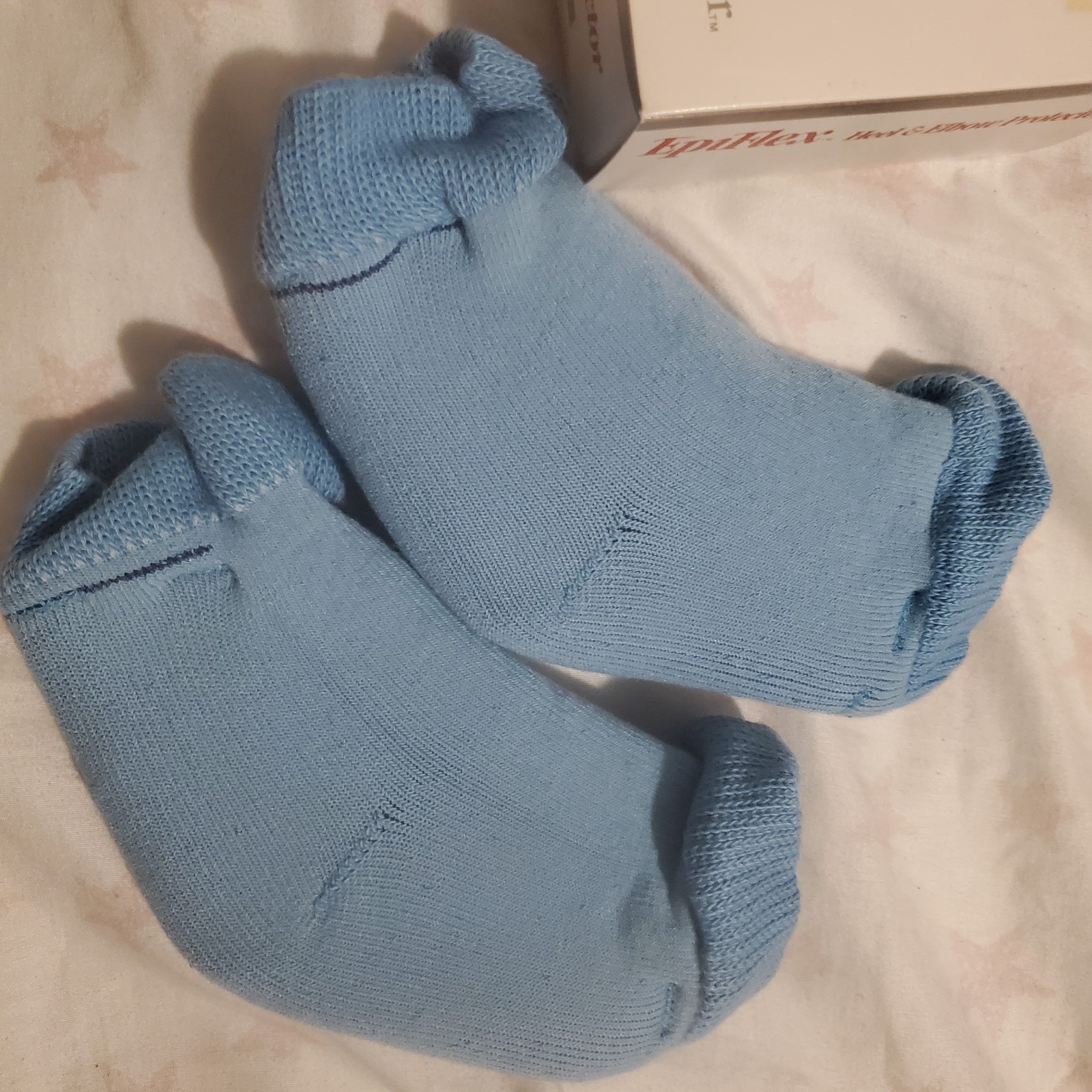 Hollister EpiFlex Heel & Elbow Protector Pads Pair 9944 Medium Up To 17″ Blue