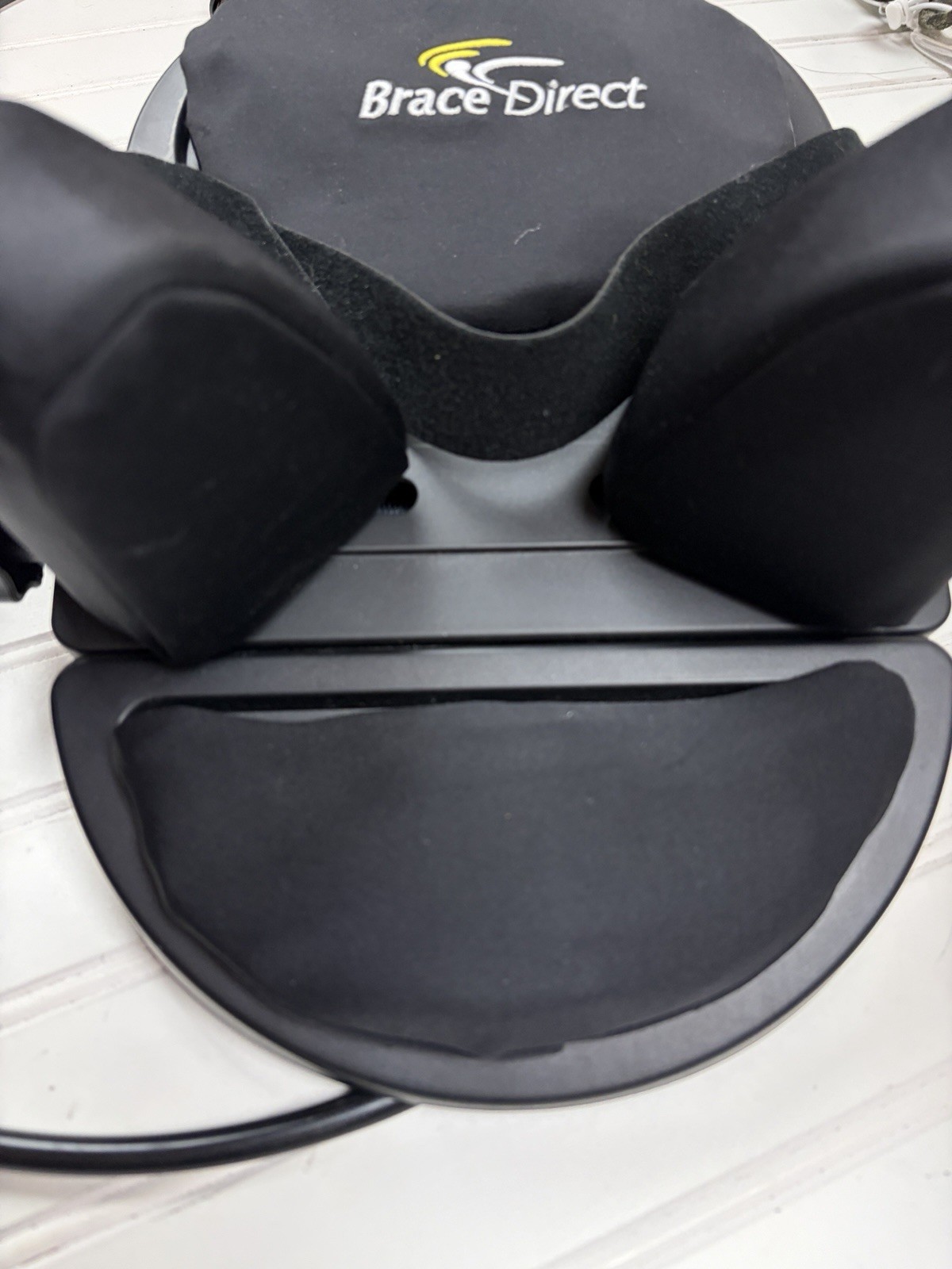 Brace Direct Cervical Neck Traction Unit Black Home Use Portable Posture Pump
