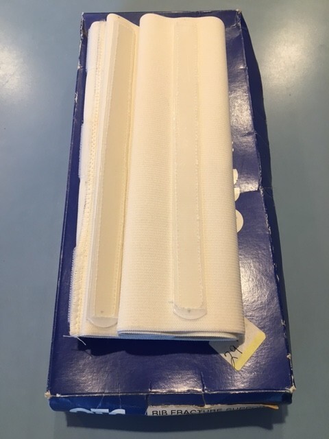 OTC MALE RIB FRACTURE ELASTIC SUPPORT 10″ WIDE SIZE SMALL NEW IN BOX OLD STOCK