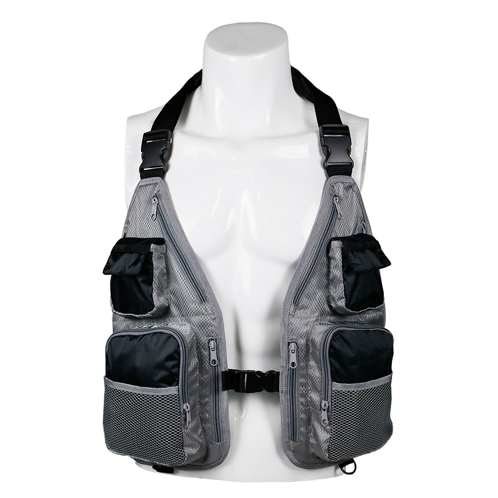 Ultra-light Fishing Vest Men Women Breathable Adjustable Waistcoat With LUHY