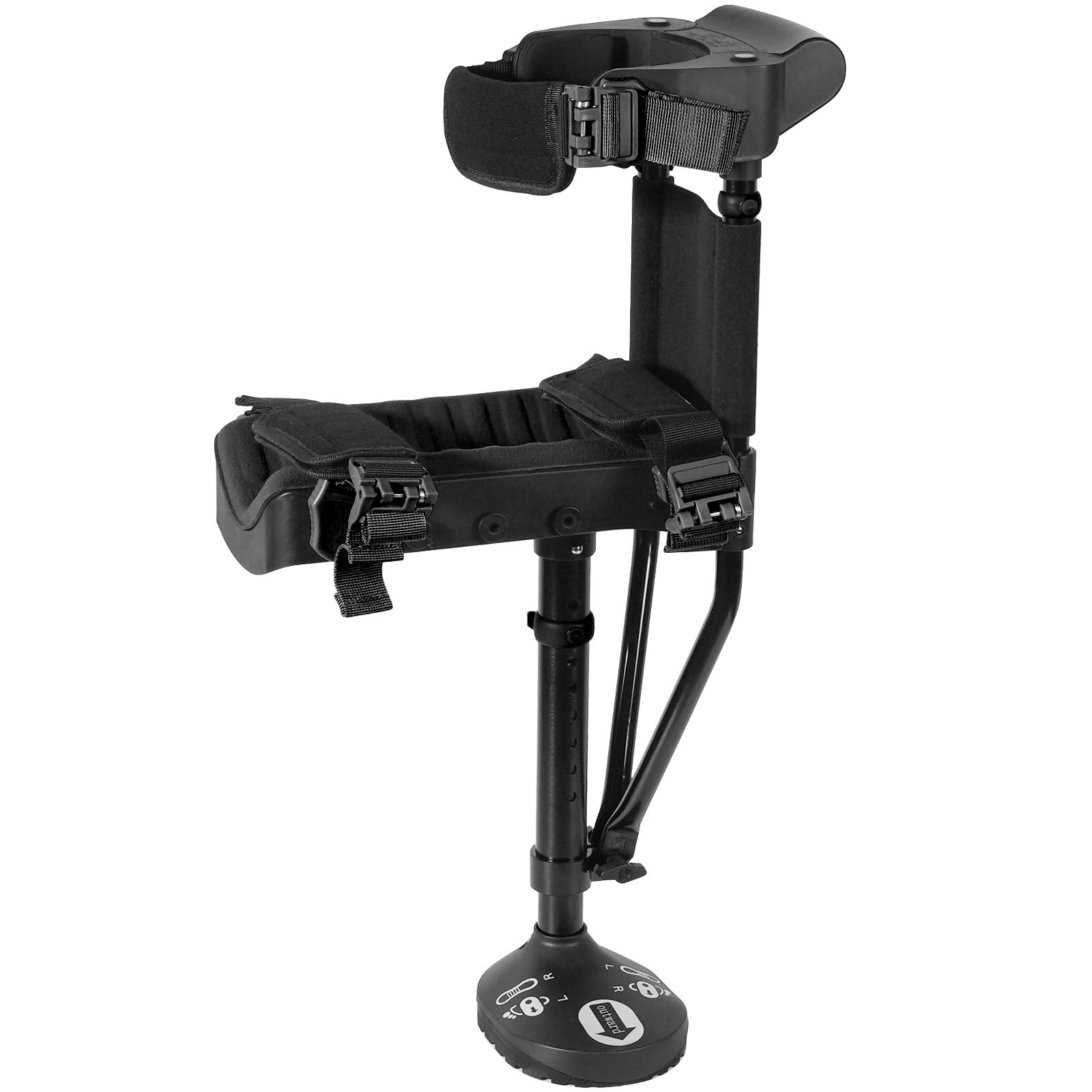 Threemart Hands Free Knee Crutch Alternative Walking Aid for Foot Surgery Recove