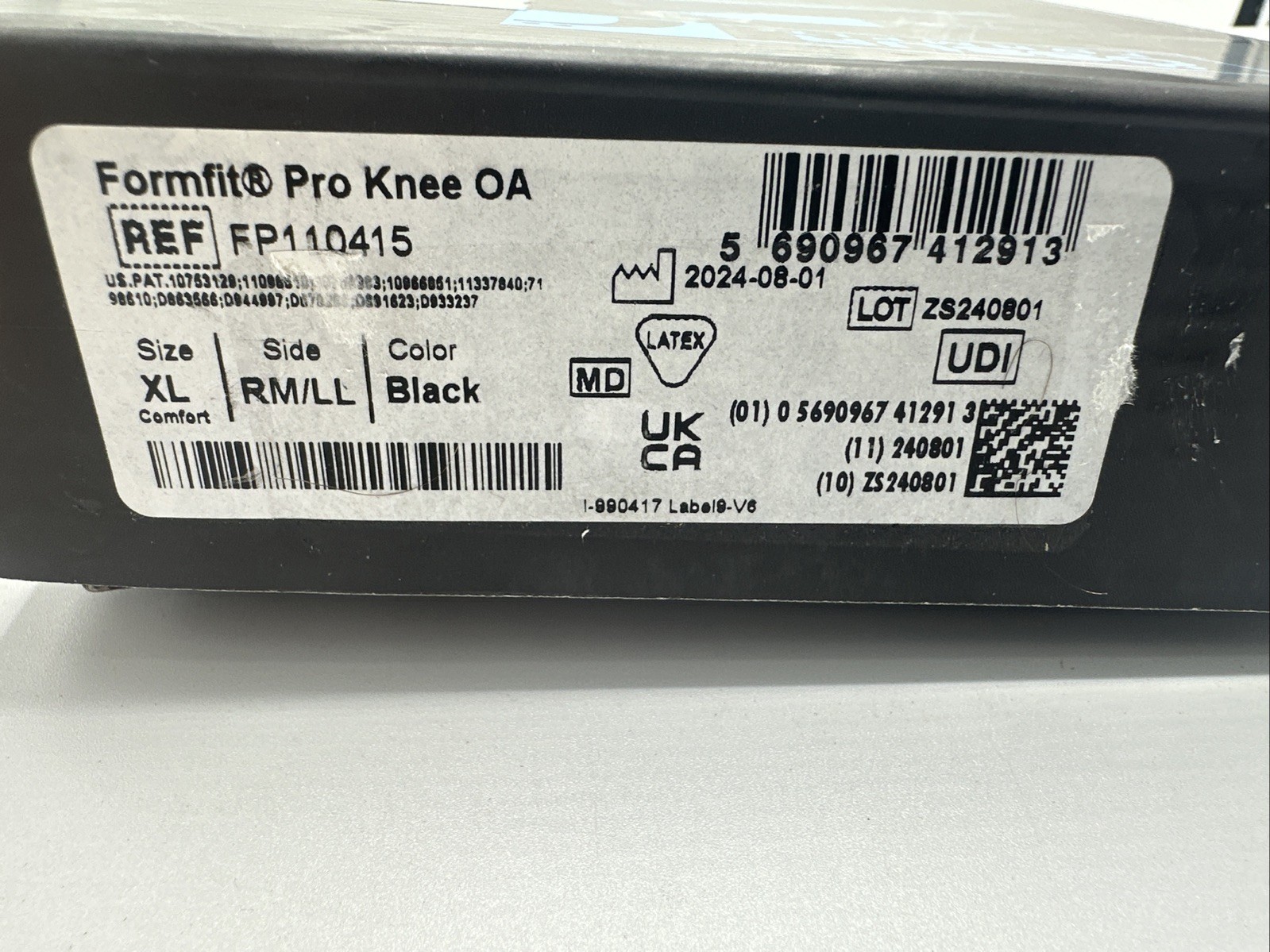 X-Large Comfort, Right Medial/Left LateralSKU FP110415