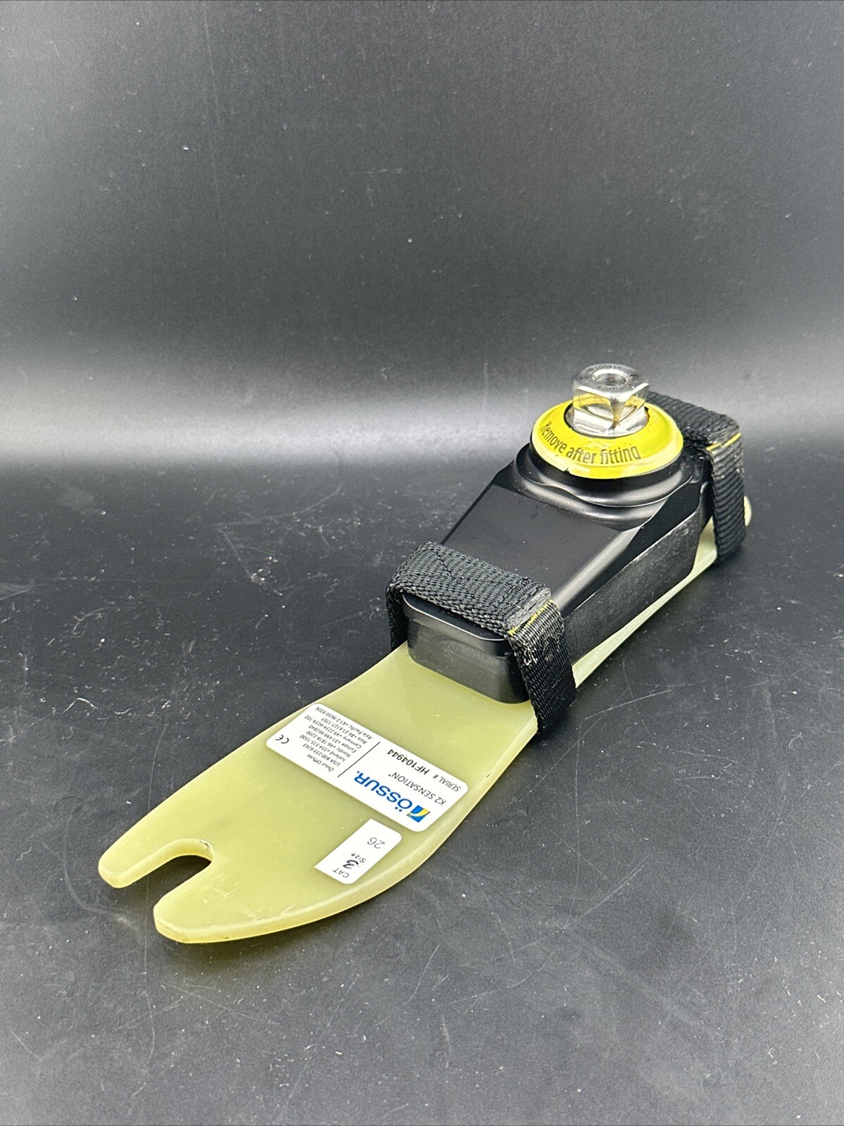 Ossur K2 Sensation Prosthetic Foot. Size 26, Category 3. Left Foot
