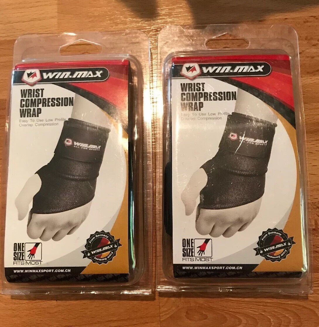 Winmax Wrist & Palm Support NIP One Size Fits Most Lot Of 2