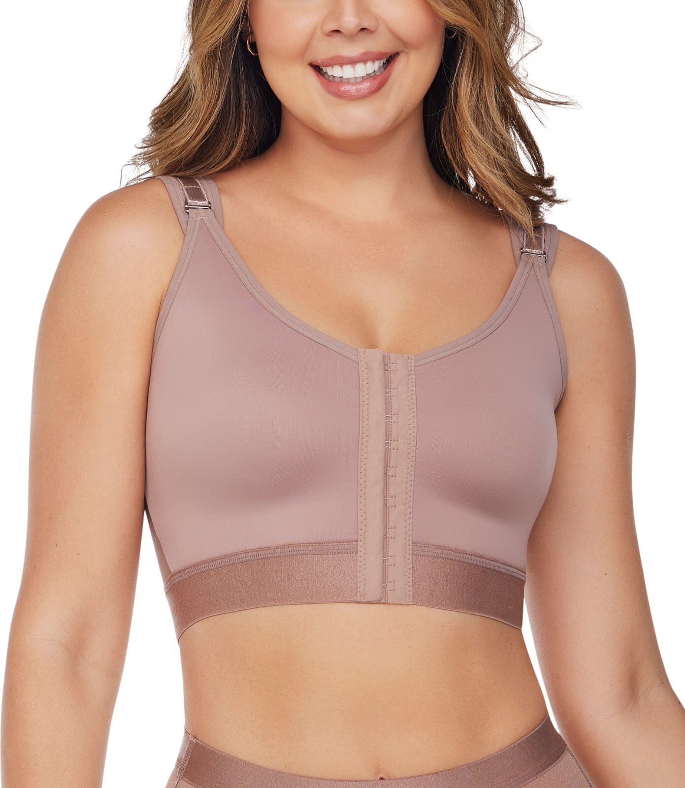 Curveez Compresion Women’s Front Clousure Support Bra Wireless Posture Corrector