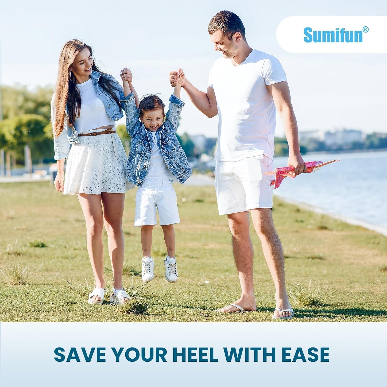 Soft Gel Heel Lift Inserts – Customizable 3-Layer Design for Superior Relief