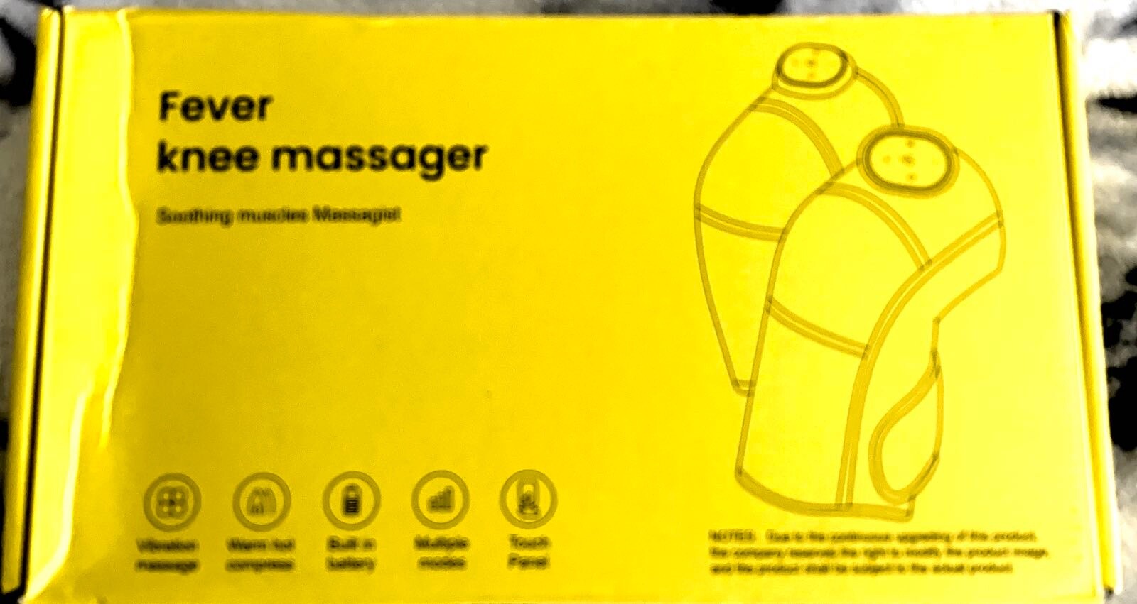 Wireless Knee Massager With Heating And Vibration Functions