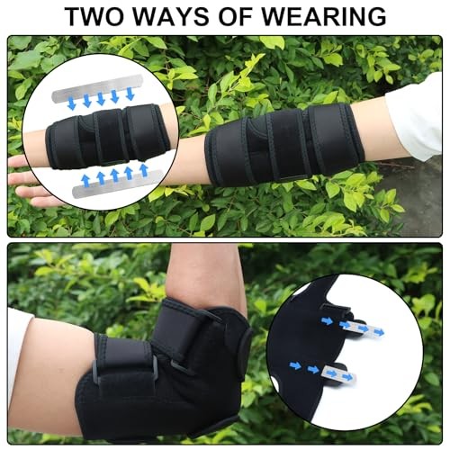 Elbow Brace for Ulnar Nerve Entrapment Splint, Elbow Splint, Cubital Black