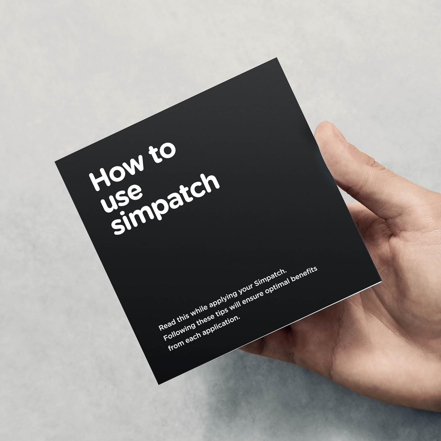 SIMPATCH Universal Adhesive Patch 25-Pack – Waterproof Adhesive, CGM Patches