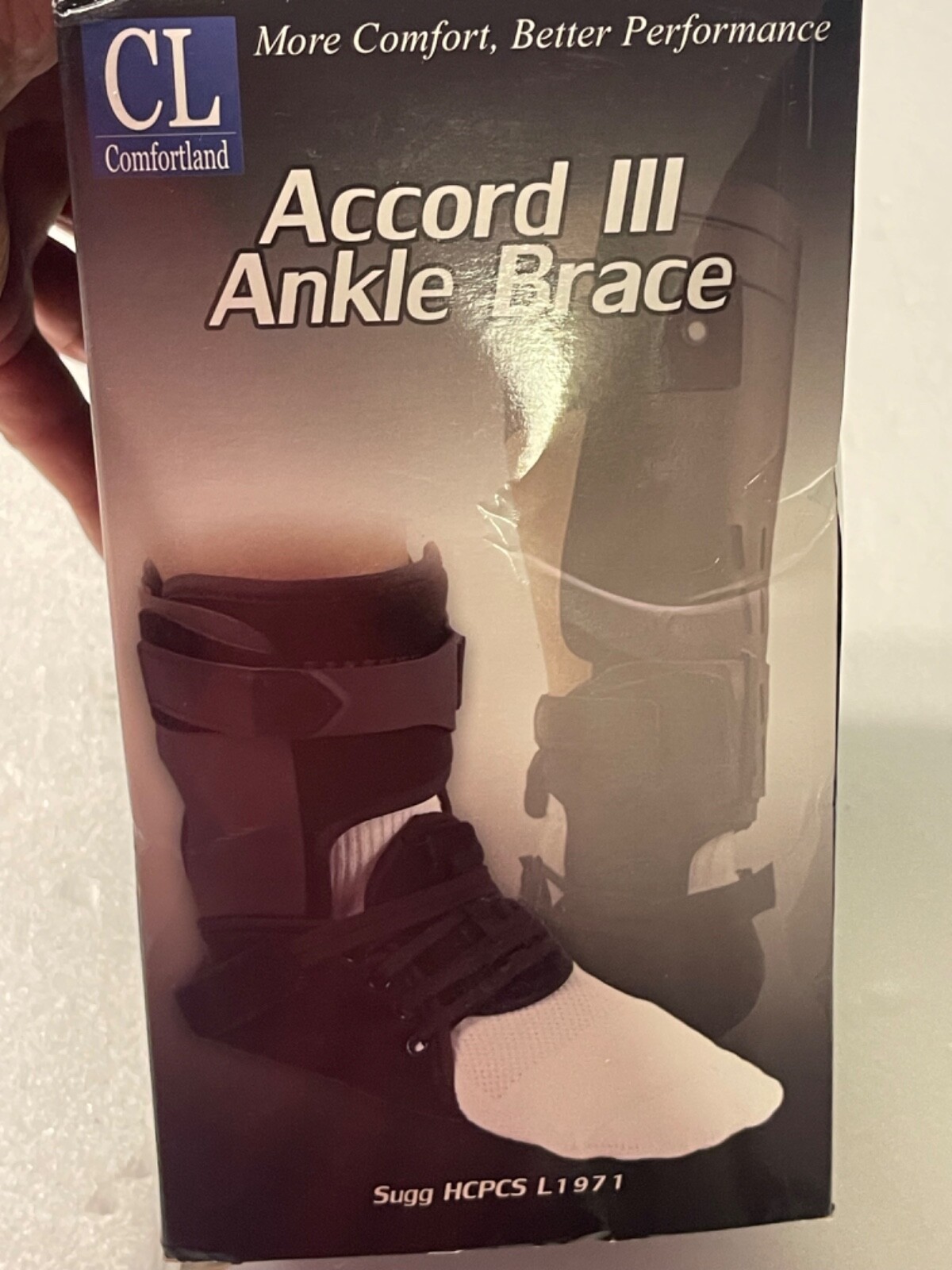 Ankle Brace Accord 3 Size Small Left Foot