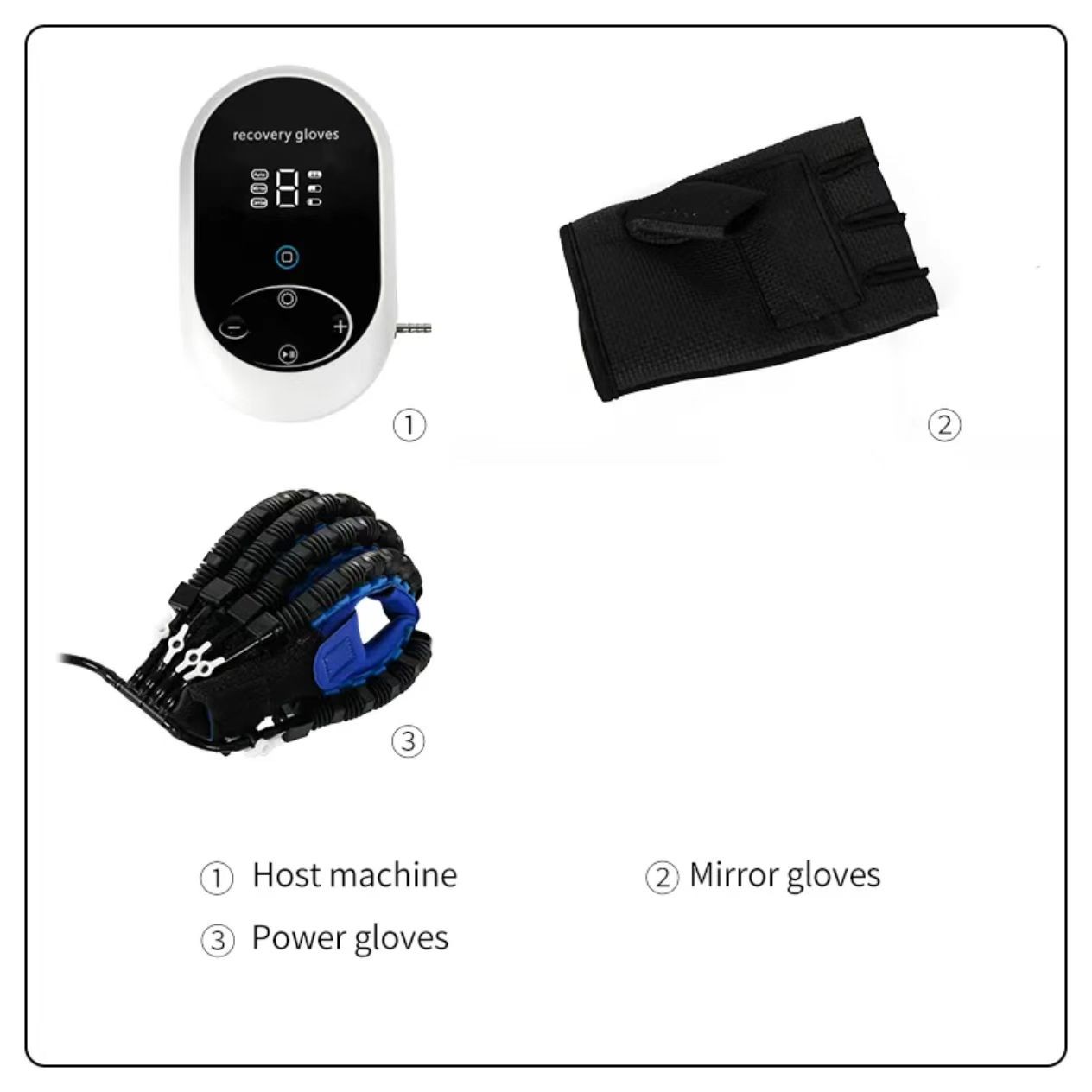 Rehabilitation Robot Glove Stroke Training Device Finger Exerciser Hand Function