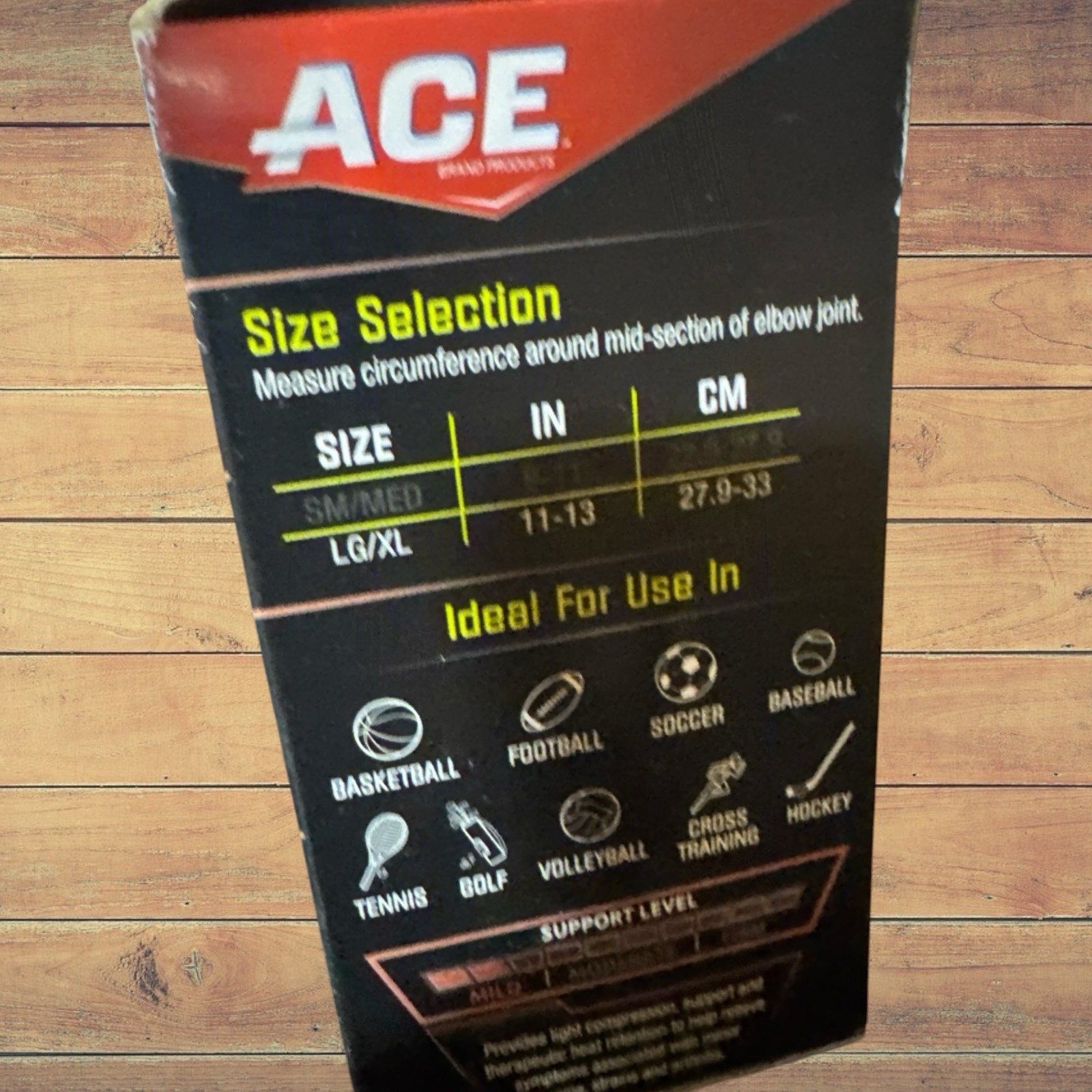 Ace Elbow Support Uniform Compression L/XL 3M #904002