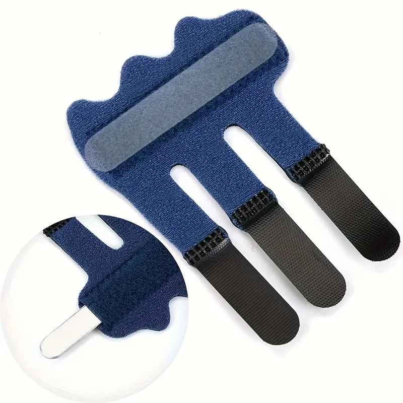 2PCS Finger Splint Support Brace customizable Finger Fix Strap Pain Relief Guard
