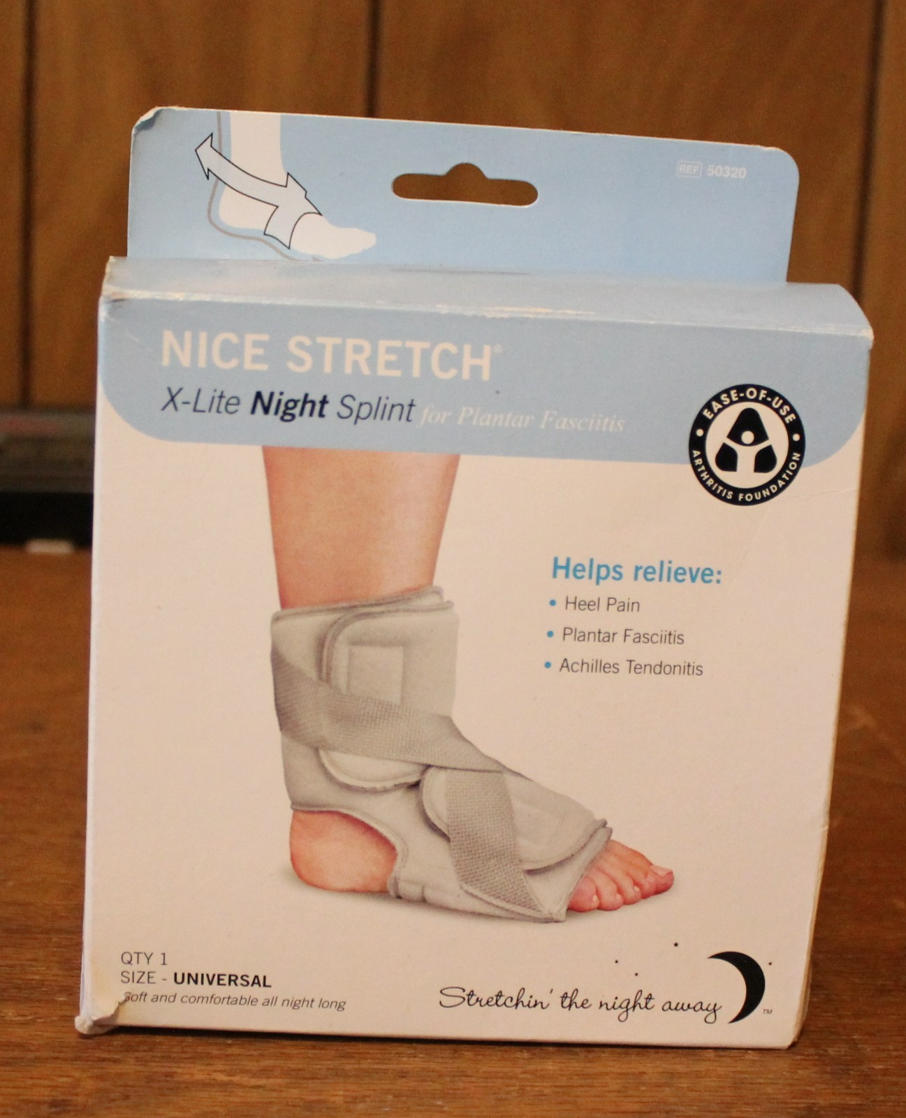 Nice Stretch X-lite Night Splint Universal, Tension Straps-1 Count