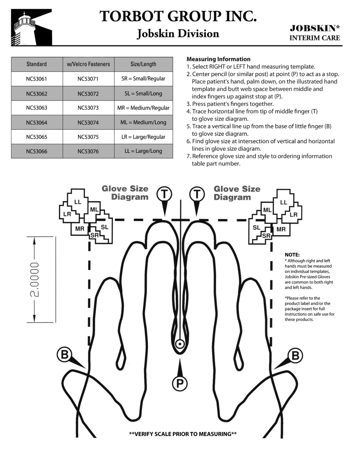 Jobskin Compression Gloves