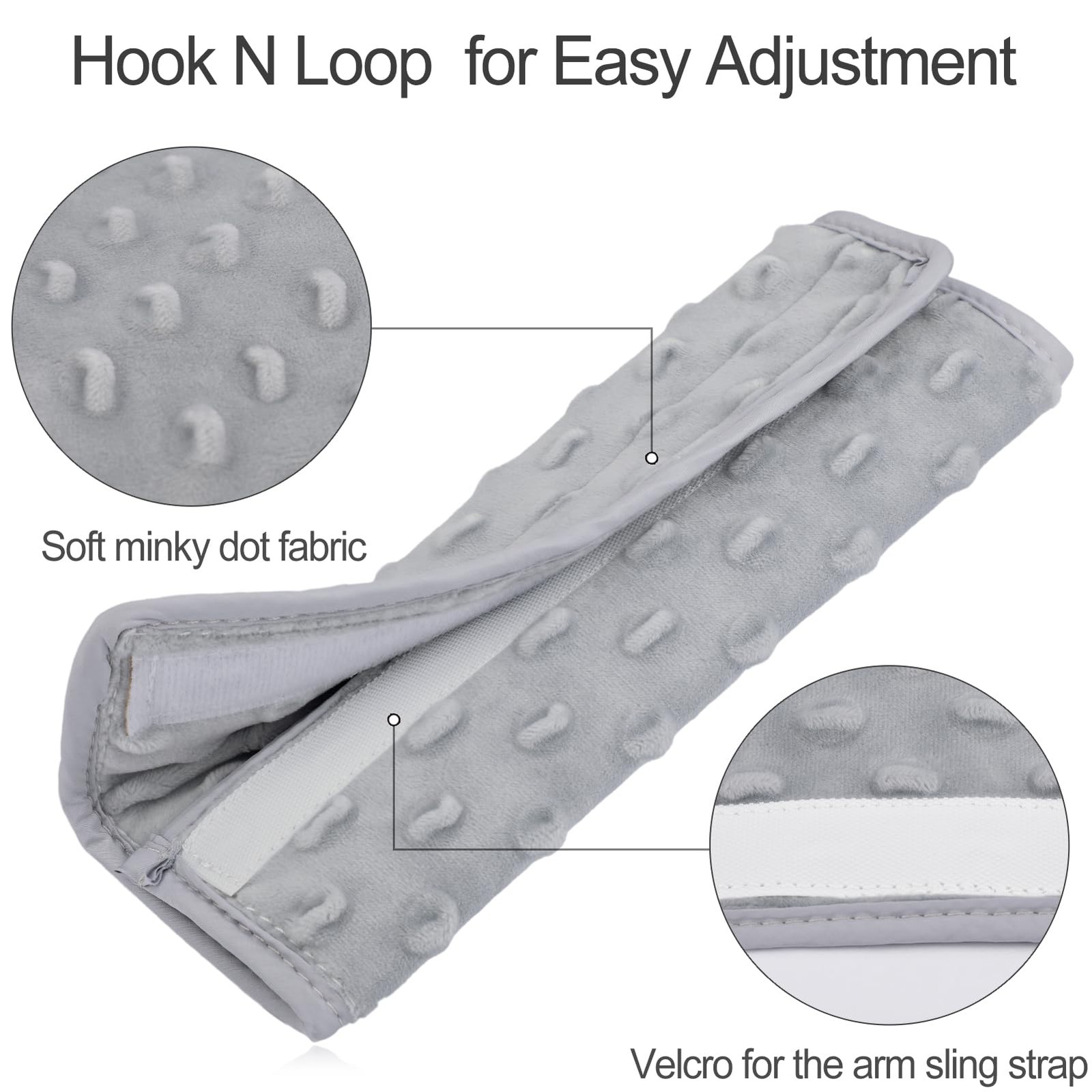 2Pcs Arm Sling Padding for Neck Arm Sling Strap Cushion Neck Pad Cushions Sho…