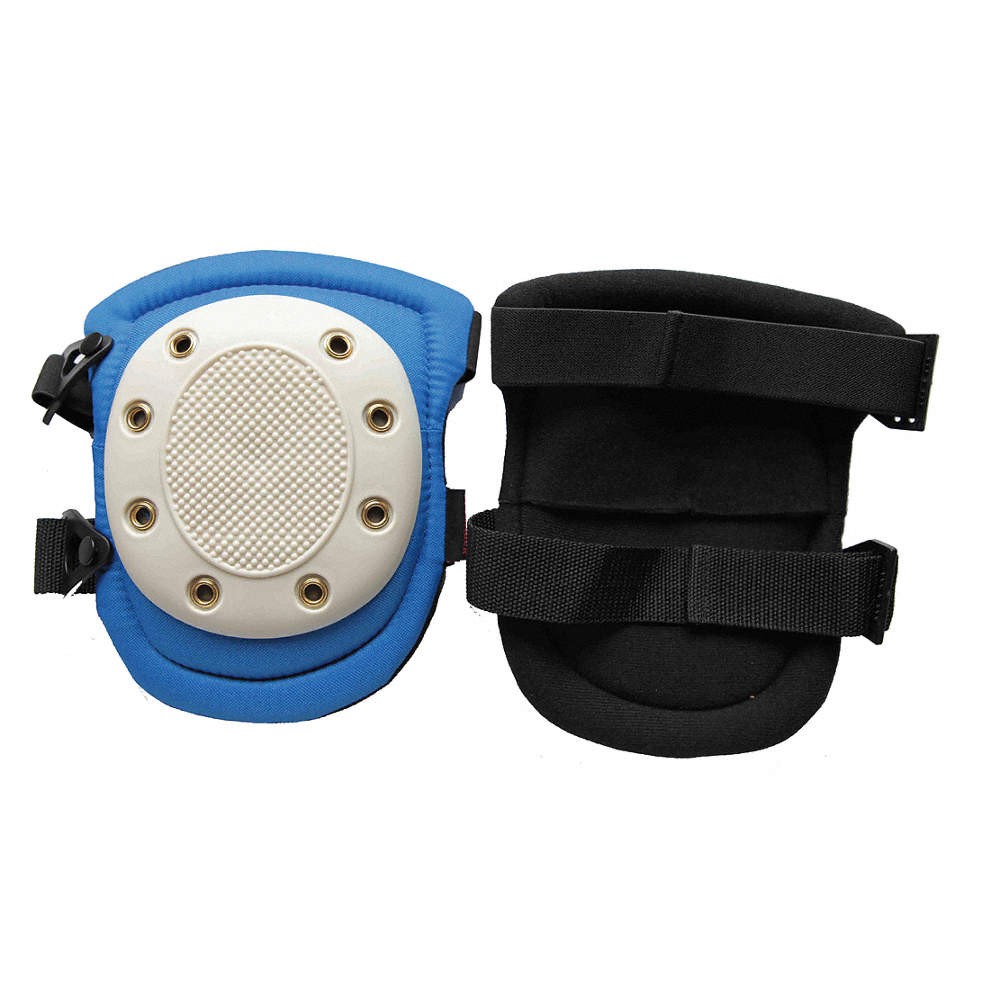 WESTWARD 12F680 Knee Pad,UNIV,Clip,Black/Blue/White,PR 12F680