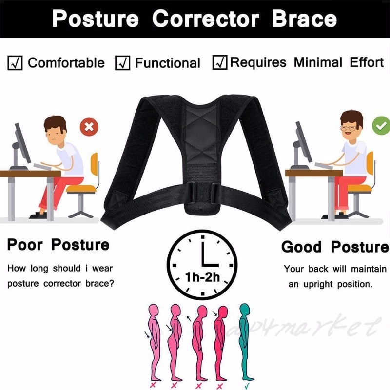 BodyWellness Posture Corrector (Adjustable Sizes)FREE SHIPPING