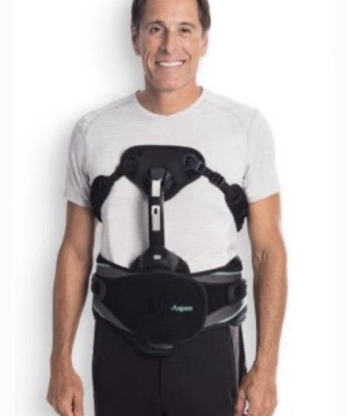 Aspen Vista TLSO Lower Spine Lumbar Back Brace To XXL Adjustable Worn Once
