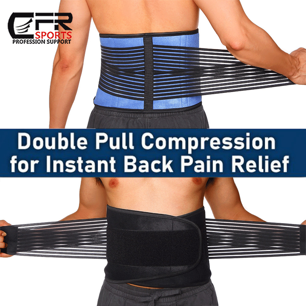 Waist Abdominal Rib Lumbar Lower Back Support Belt Brace Strap Posture Corrector