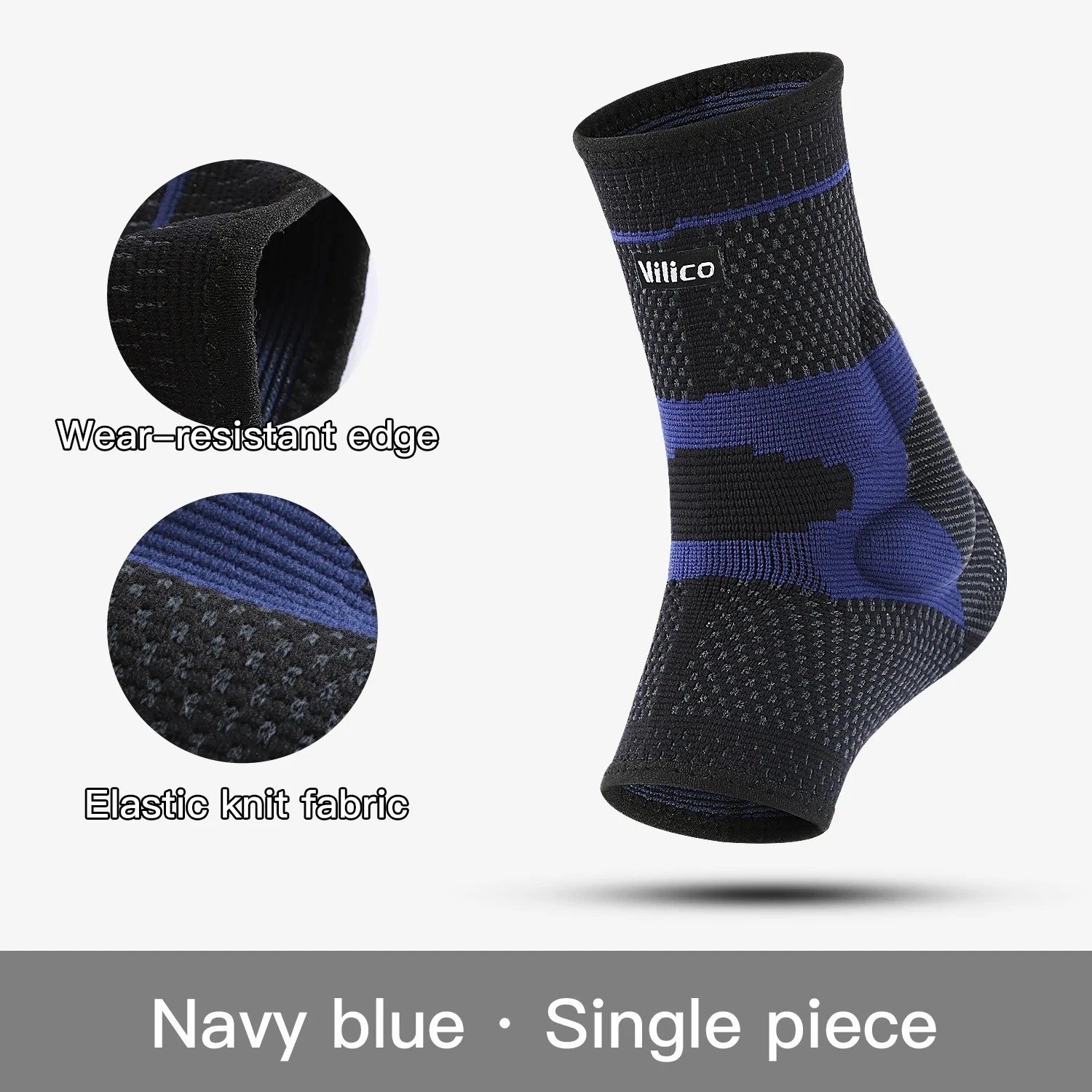 1/2PCS Ankle Brace Socks Compression Sleeve Foot Support for Sprained Ankle Wrap
