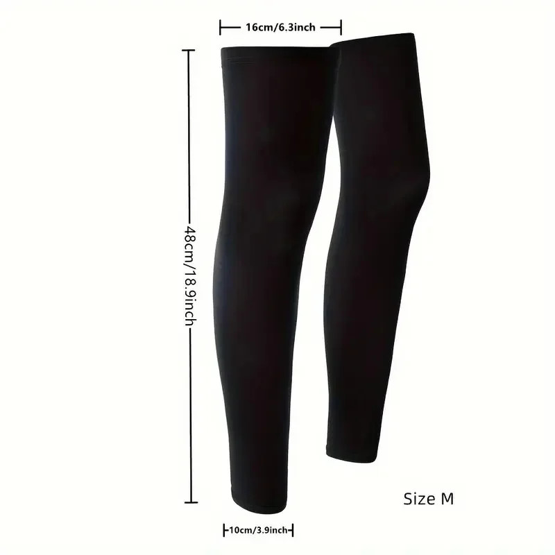 Cycling Leg Sleeves UV Protection Compression Leg Sleeves Men Women Outdoor