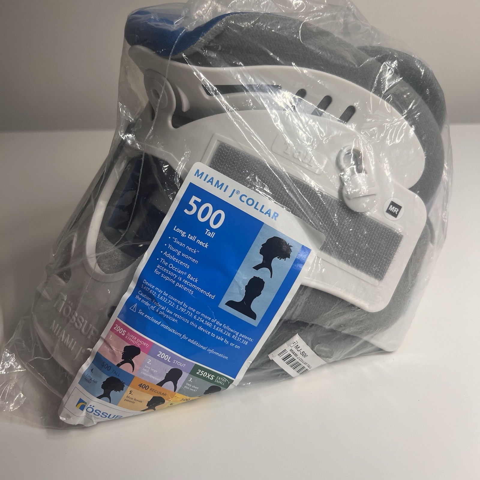 Ossur Miami J Cervical Collar 500 Tall