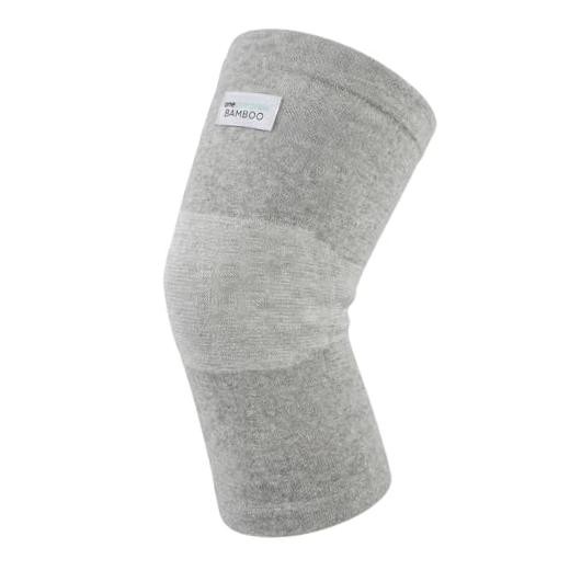 Onecompress Bamboo Compression Knee Sleeve for Women &en, Knees Support M Gray