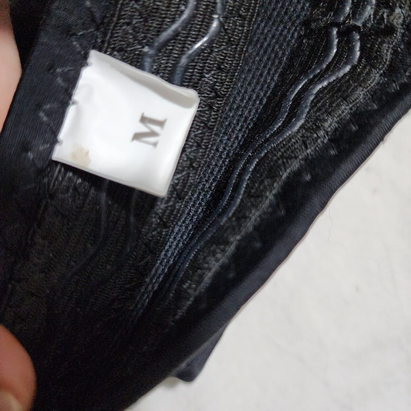 Pure Support Knee Reg -100, Black Strap, Medium