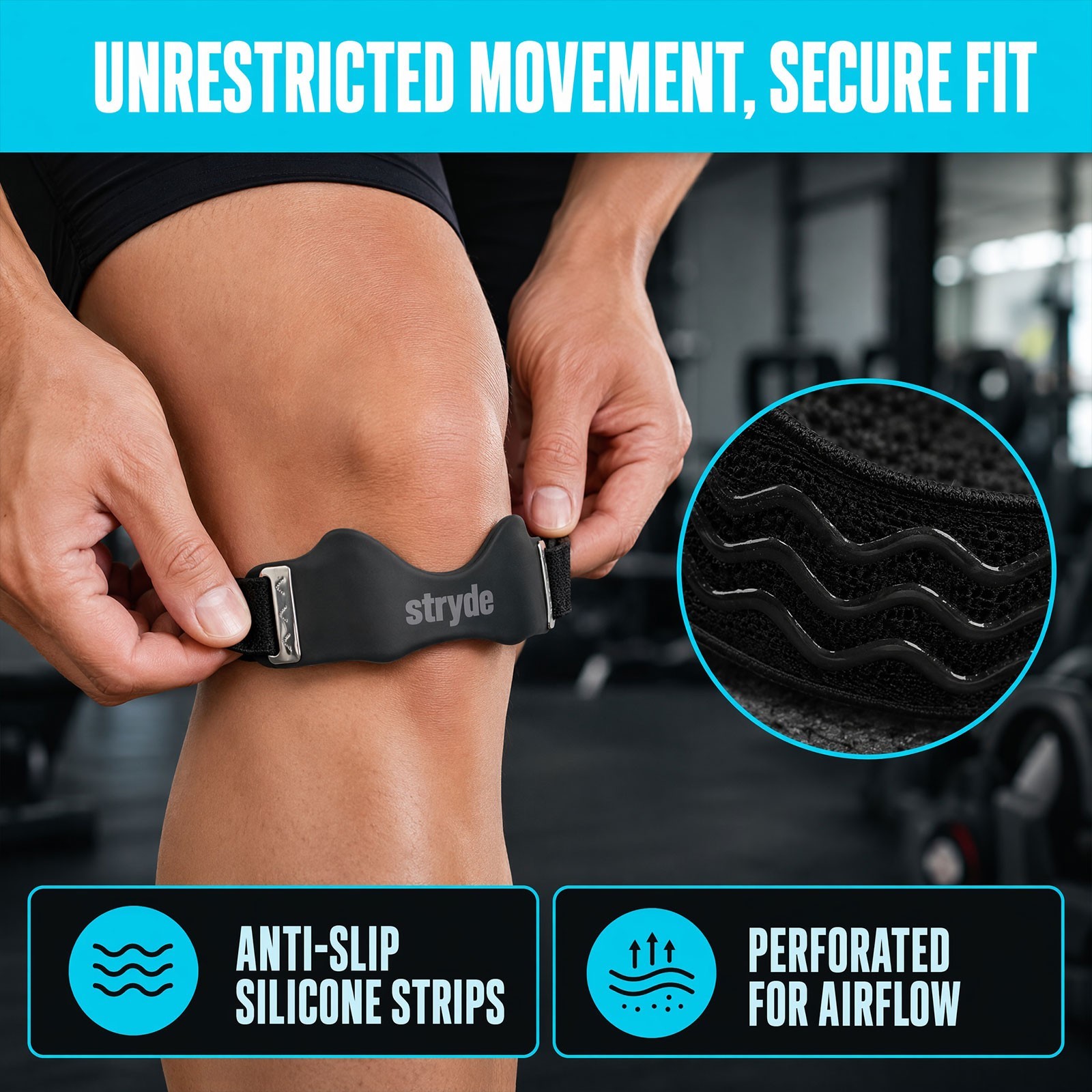 Stryde Precision Knee Strap Patellar Tendon Sports Knee Support