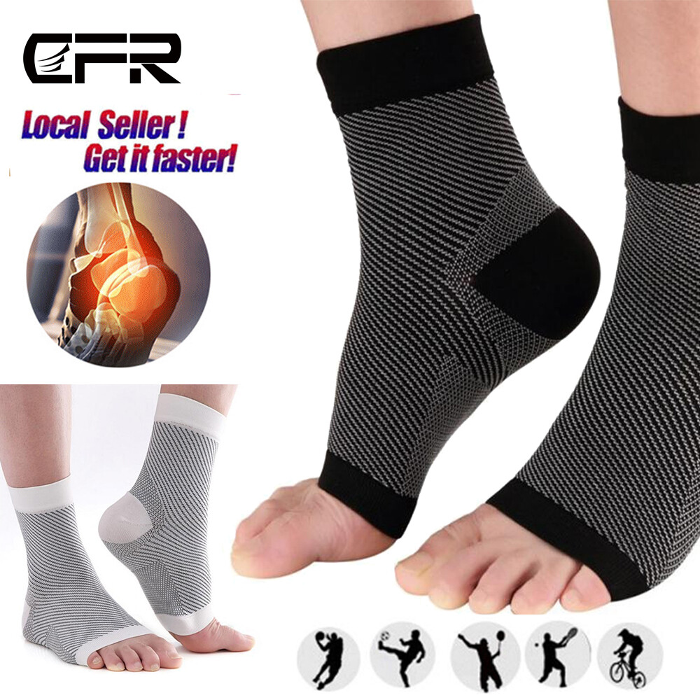 ANKLE Brace Support Circulatory compression Socks Plantar Fasciitis Mens womens