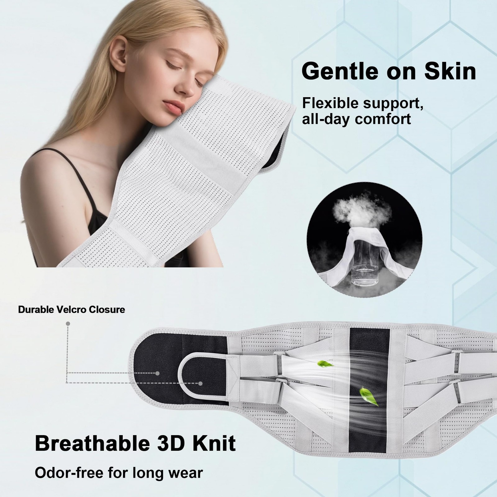 Back Brace for Lower Back Pain – 4X Stronger Lumbar Belt with Heating Massage…