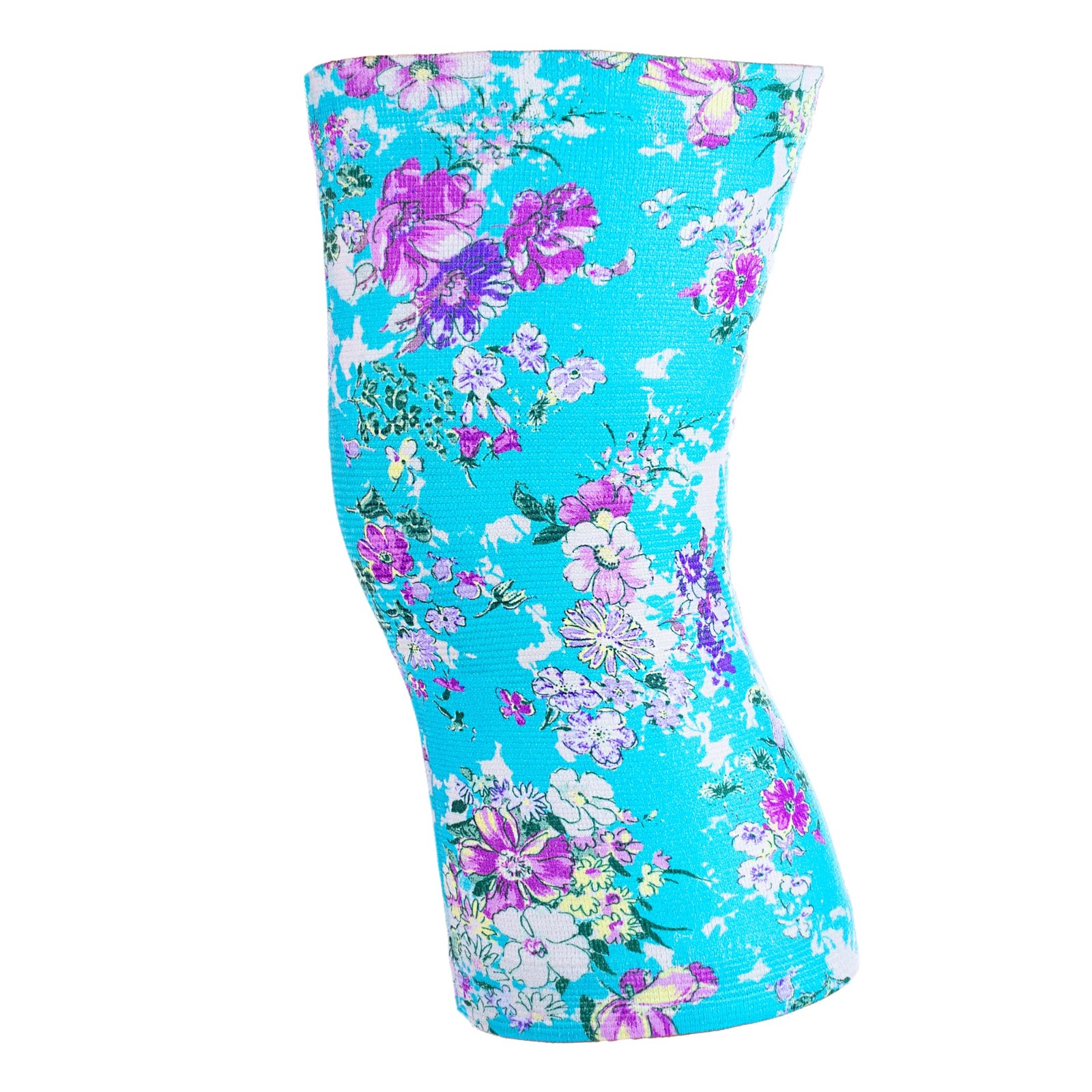 Celeste Stein Compression Knee Brace One Size 12″-14″, Turquoise Klara Flora