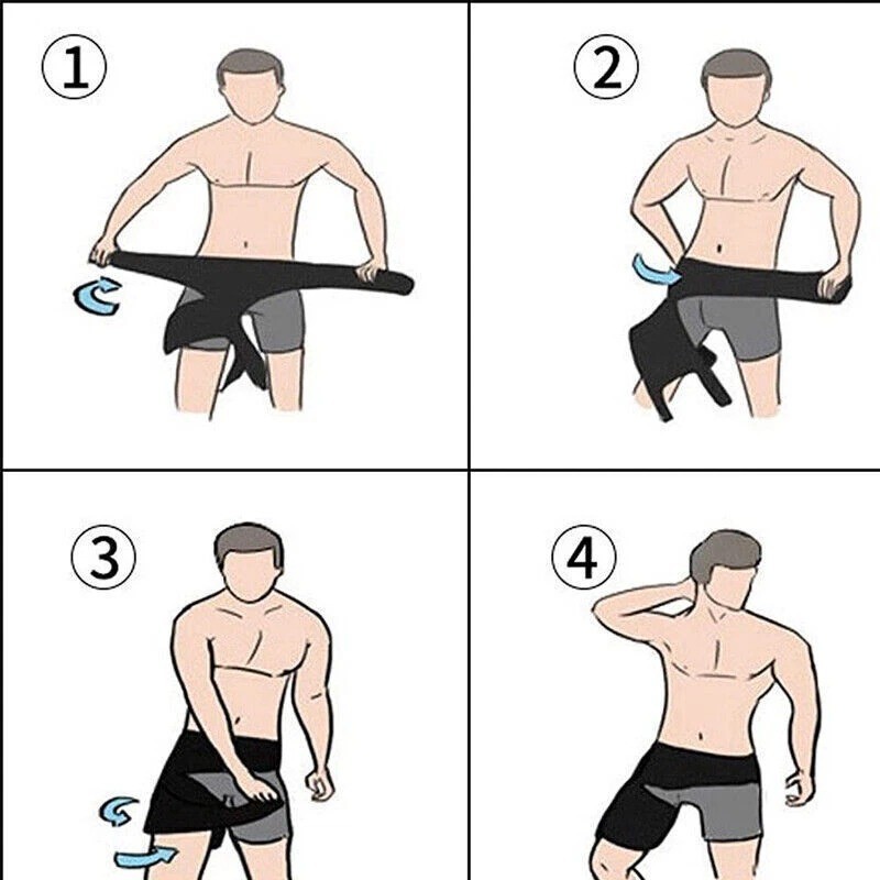 Hip Brace Compression Groin Support Wrap for Sciatica Pain Relief Thigh Recovery
