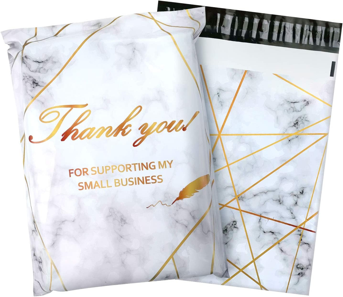 100 Pack Poly Mailers 10X13, Cute Packaging Envelope Mailers Polymailers Packagi