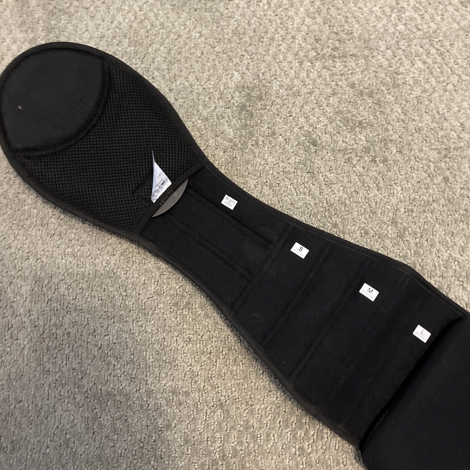 Coretech 637 LSO Back Support & Stabil Brace S-4XL 25″-68″ Waist ~ SUP2026BLK