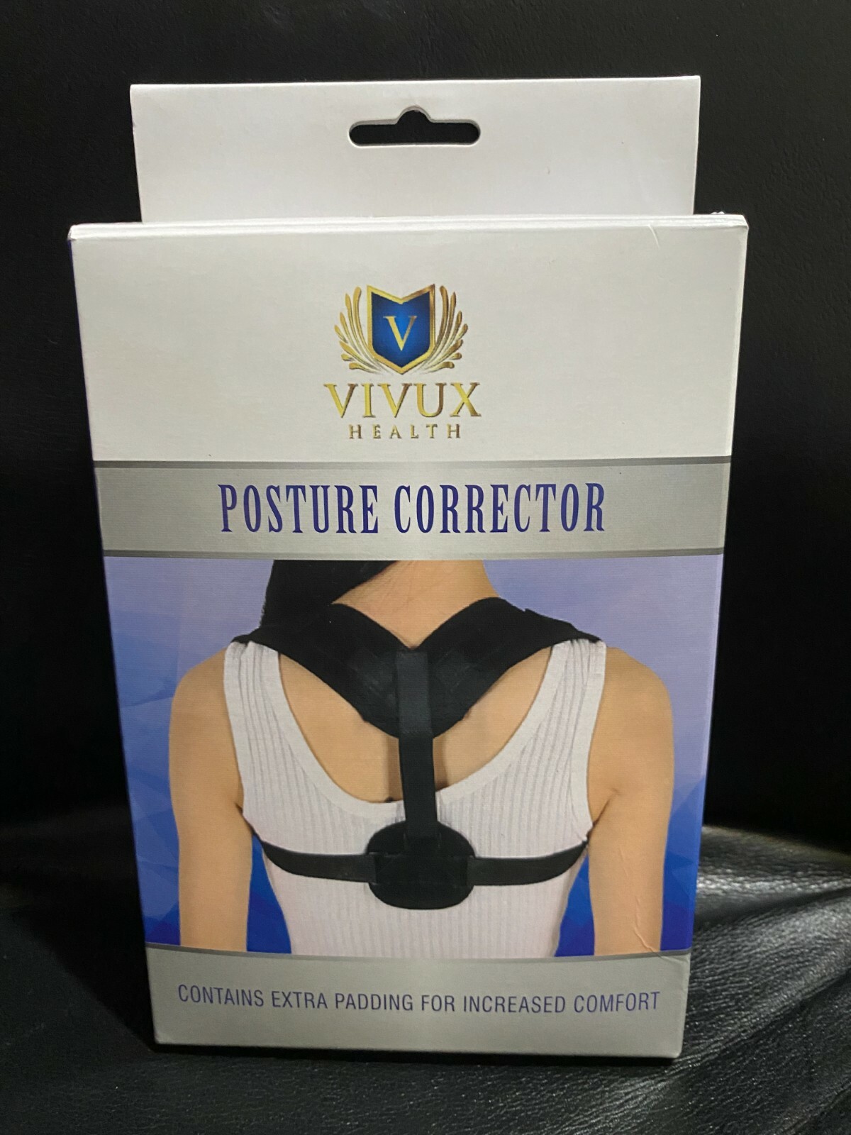 Vivux Health Posture Corrector Back Brace One Size Fits Most Unisex Men & Women
