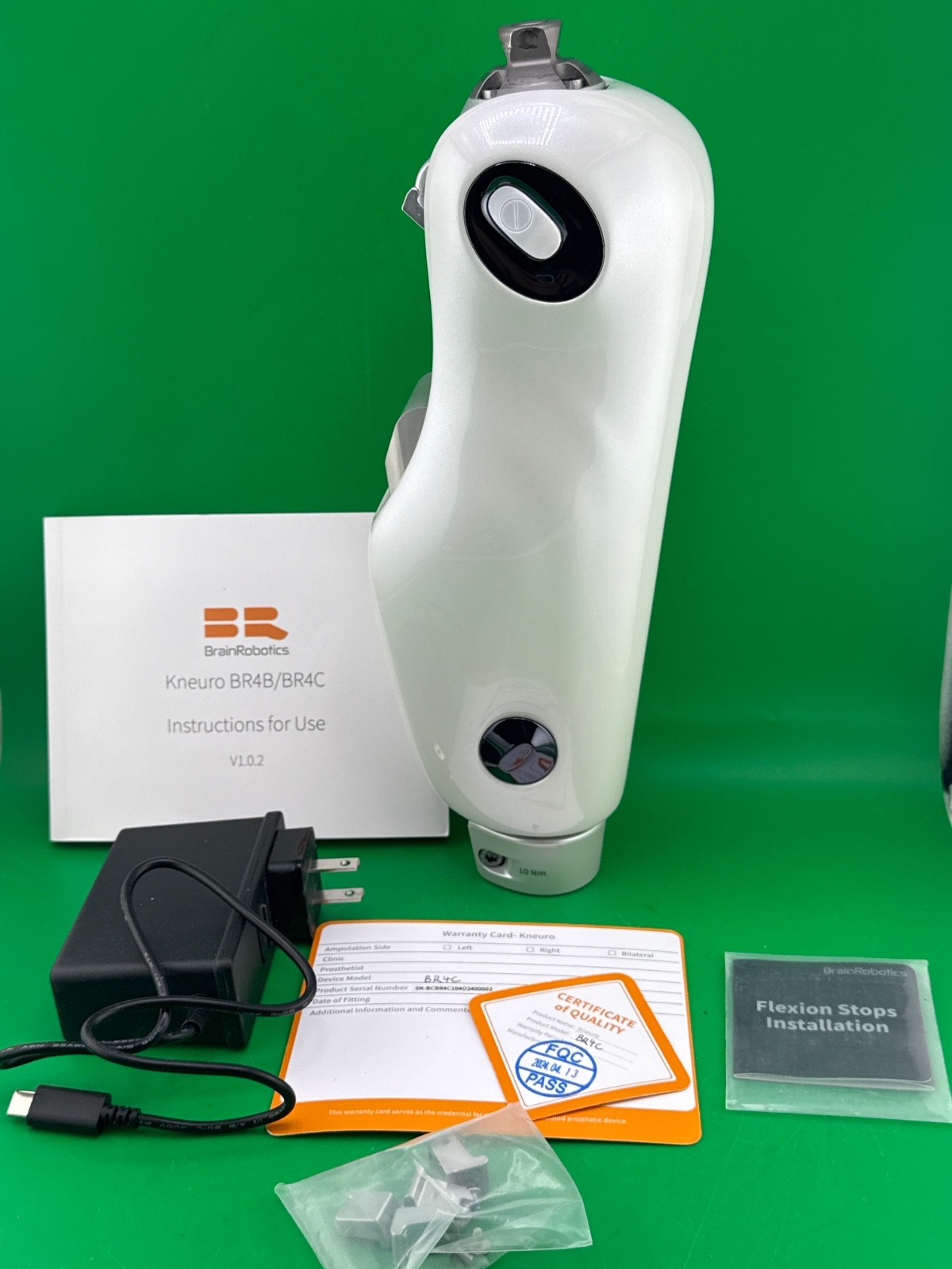 Brainrobotics brain robotics Kneuro Microprocessor prosthetic knee. New cond