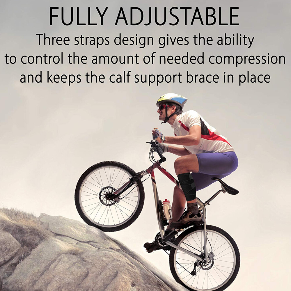 CFR Calf Brace Compression Shin Splint Sleeve Support Leg Wrap Pain Relief GYM