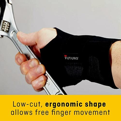 Wrist Brace Compression Stabilizing Left Hand Large XL Strap Support Carpal